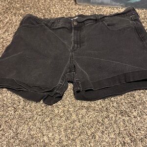 Old Navy Women's Black Jean Shorts